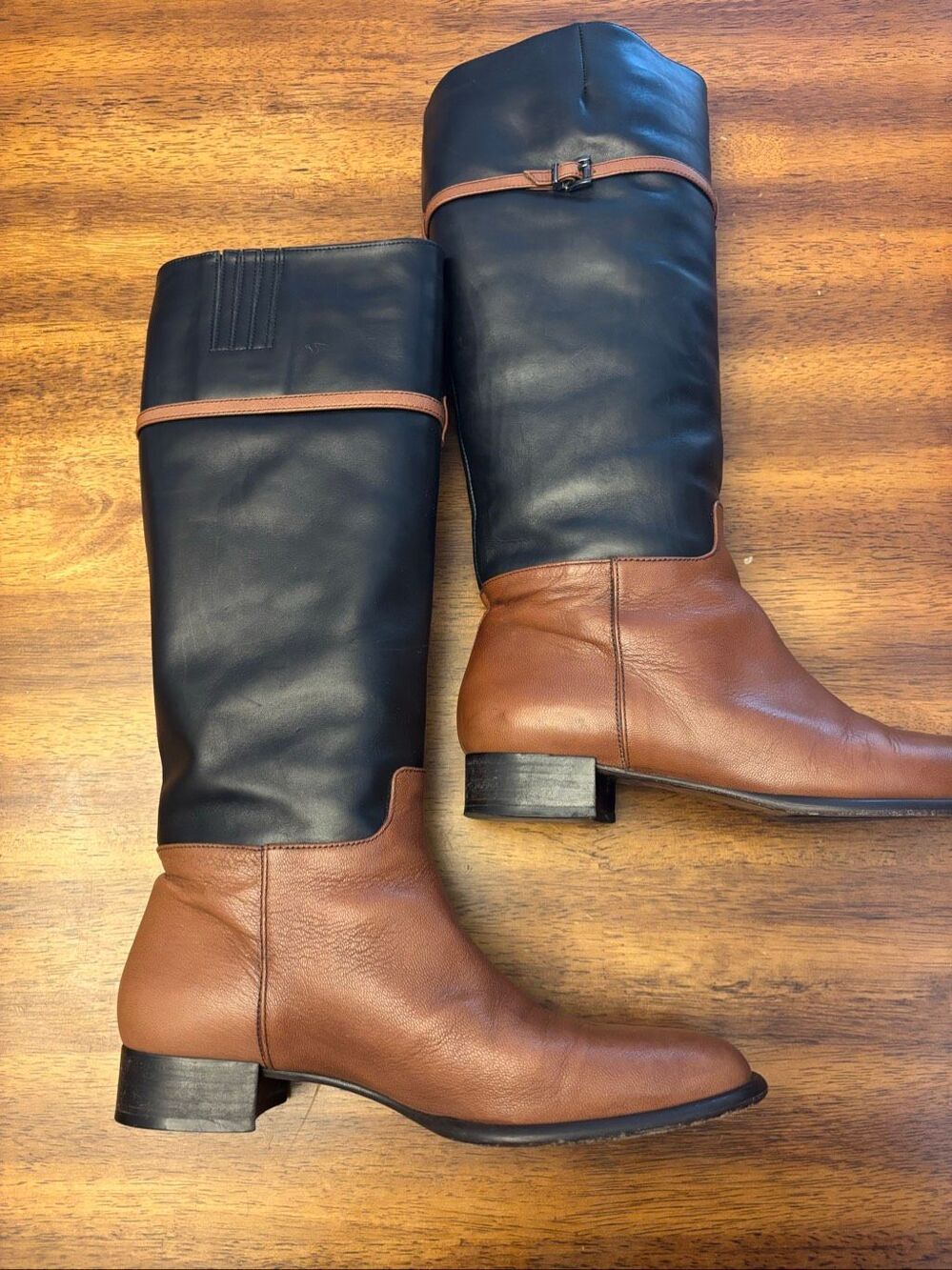 VIA SPIGA leather knee high boots